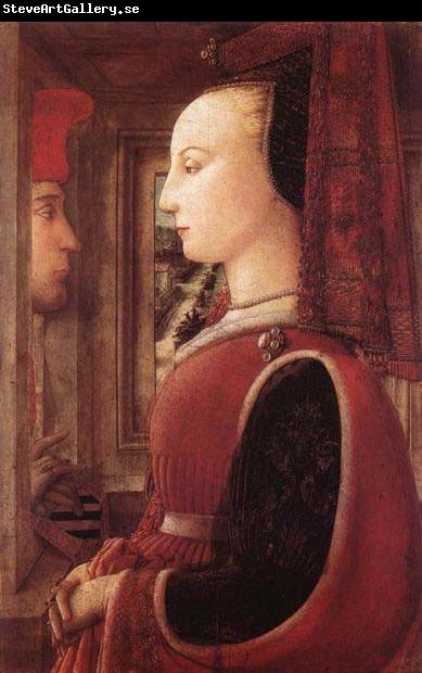 Fra Filippo Lippi Portrait of a Man and Woman at a Casement